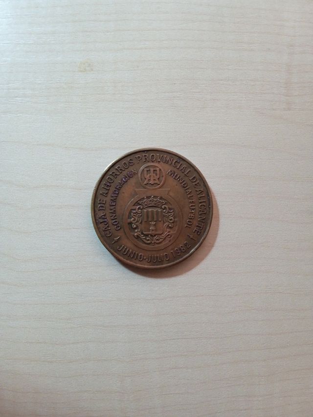 MEDALLA/MONEDA COLECCIONISTA DE BRONCE