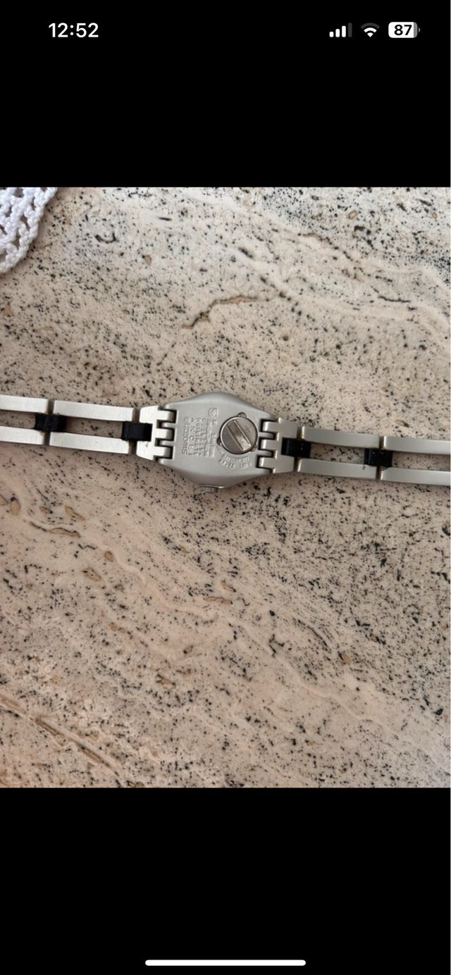 orologio donna swatch in acciaio e alluminio