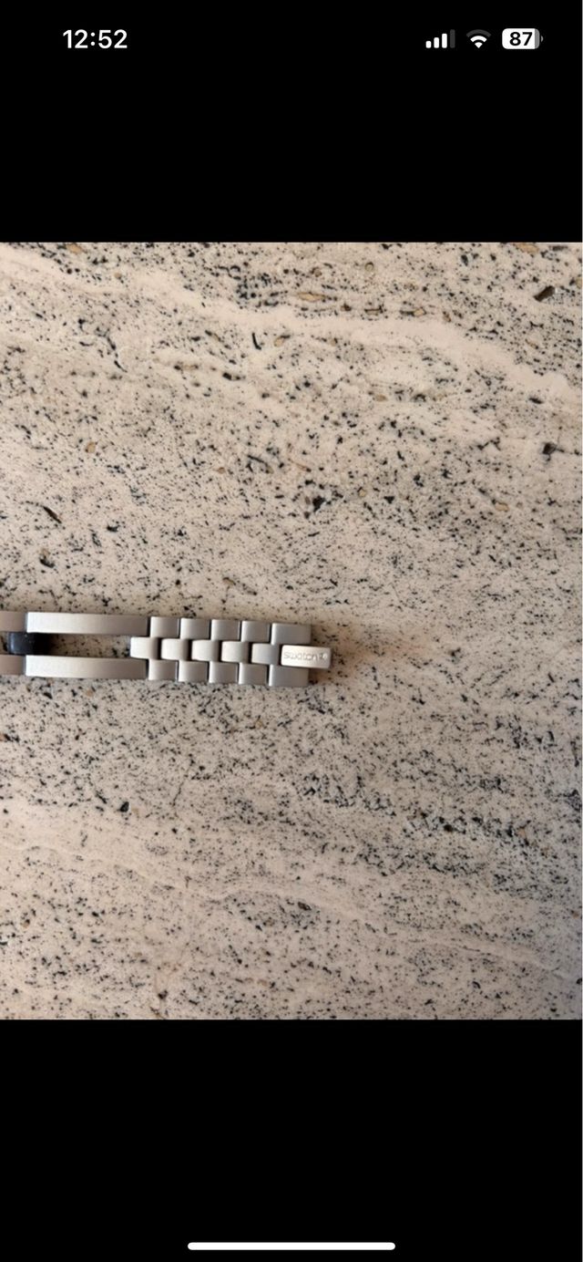 orologio donna swatch in acciaio e alluminio