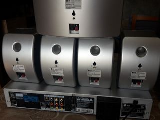 Subwoofer con 5 Casse lg con dvd recorder