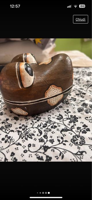 portagioie in legno etnico