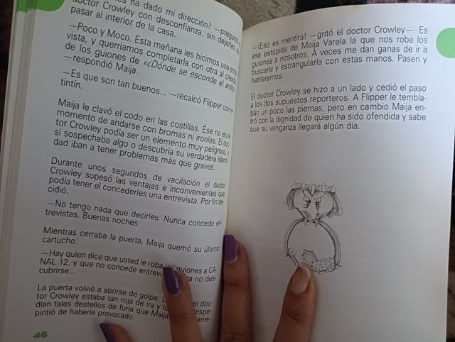 Libro Devuélveme el anillo, pelo cepillo