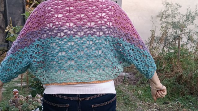 Bolero a crochet