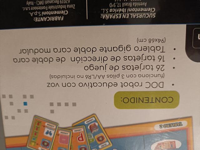 Robot educativo con voz NUEVO