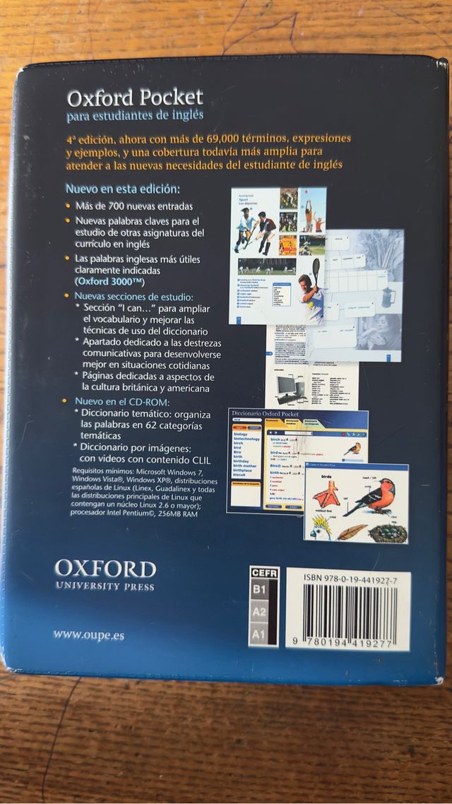 diccionario Oxford pocket