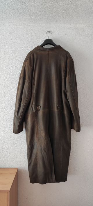 Abrigo piel vintage Blue Ribbon