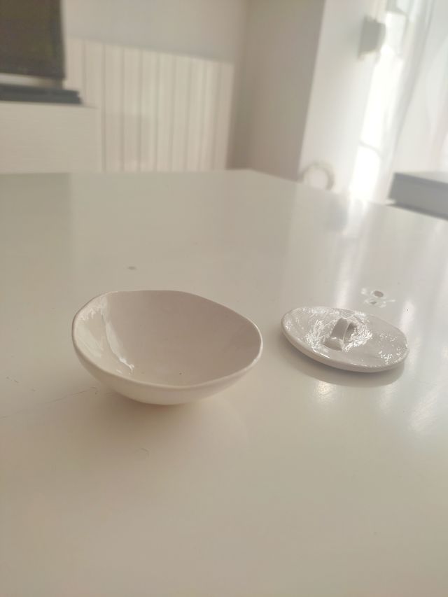 Restos boda cuenco ceramica arras