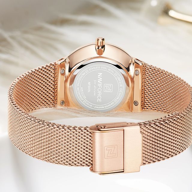 Reloj de mujer elegante nuevo, manual de uso, caja