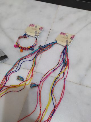 Collar y pulsera 