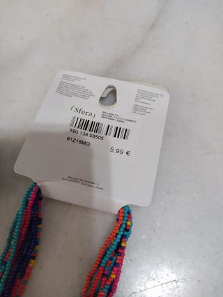 Collar y pulsera 