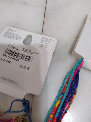 Collar y pulsera 