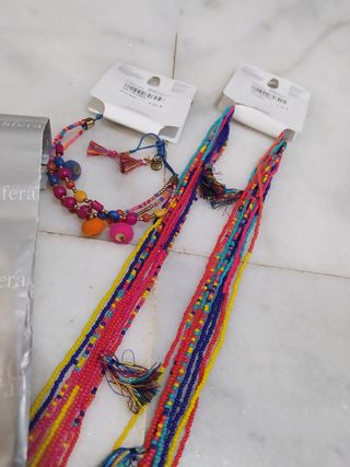 Collar y pulsera 