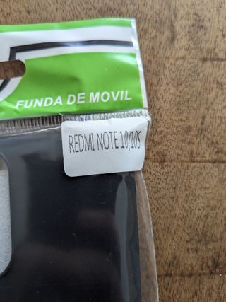Carcasa negra redmi note 10/10S