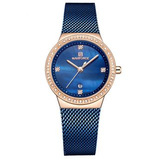 Reloj mujer naviforce joyas accesorios plata