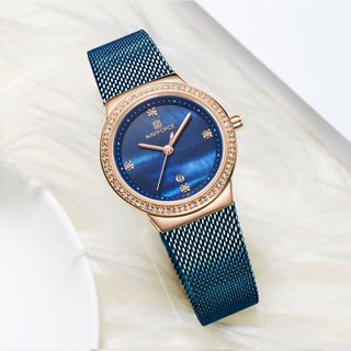 Reloj mujer naviforce joyas accesorios plata