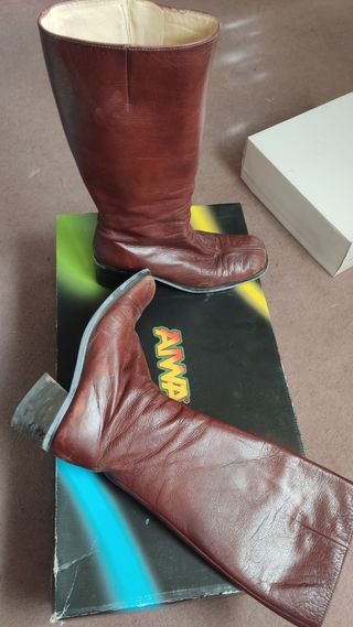 Botas altas de piel Pons Quintana