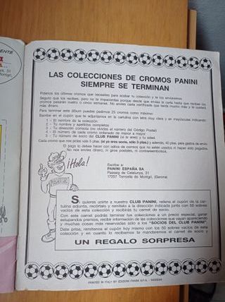 Álbum de cromos de Oliver y Tom campeones COMPLETO