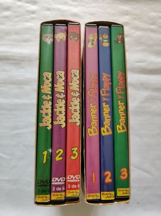 JACKIE Y NUCA / BANNER Y FLAPPY (6 DVDs)