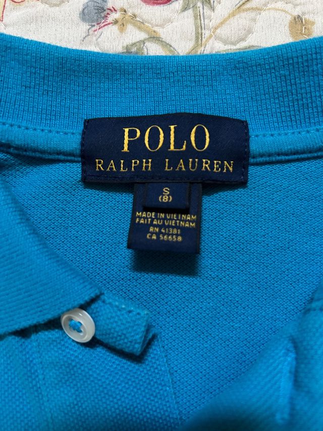 Polo manga corta azul Polo Ralph Lauren S (8)