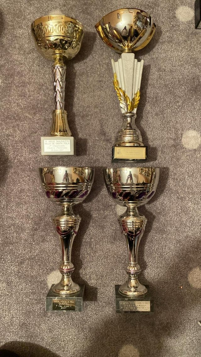 Trofeos competición de carreras