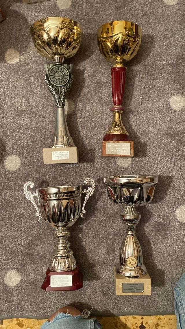 Trofeos competición de carreras