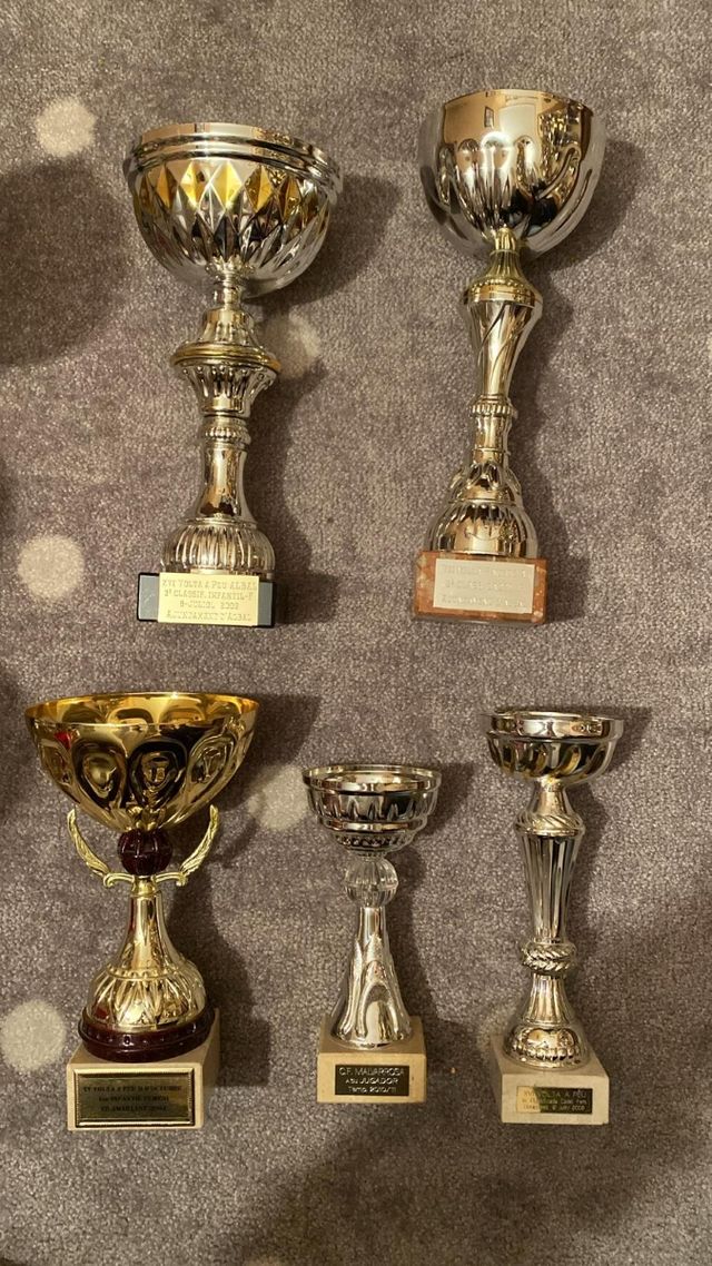 Trofeos competición de carreras