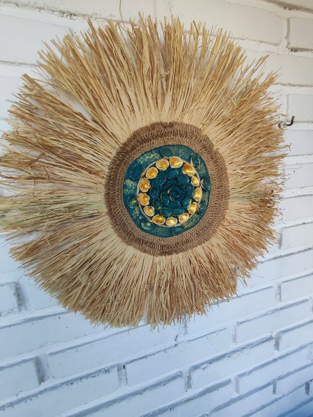 Decoración yute y rafia jujuhat