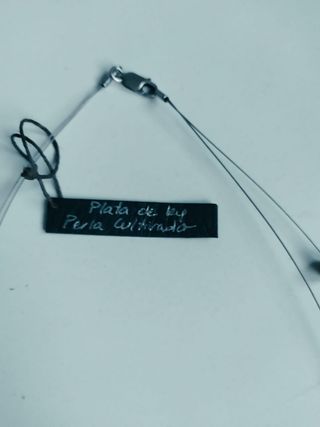 COLLAR PLATA Y PERLAS CULTIVADAS