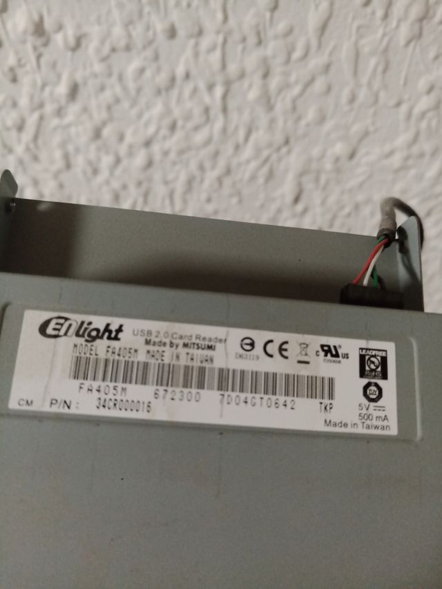 Lector de tarjetas para PC