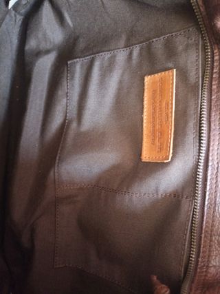 Bolso shopper Hakei en piel