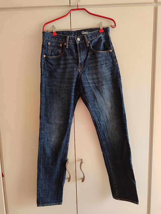 Gap 38 Jeans tejanos vaqueros chico T38