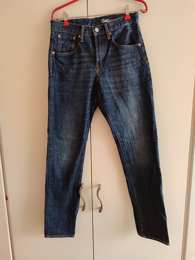 Gap 38 Jeans tejanos vaqueros chico T38
