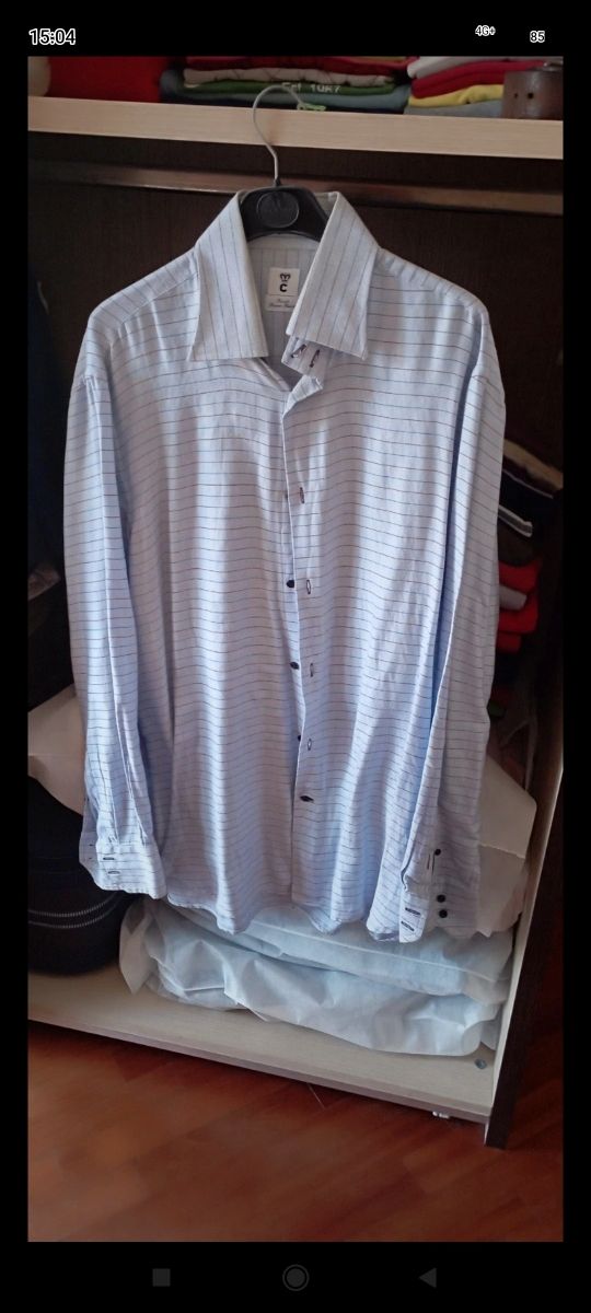 Camicia uomo maniche lunghe