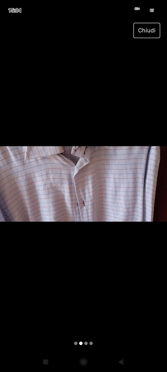 Camicia uomo maniche lunghe