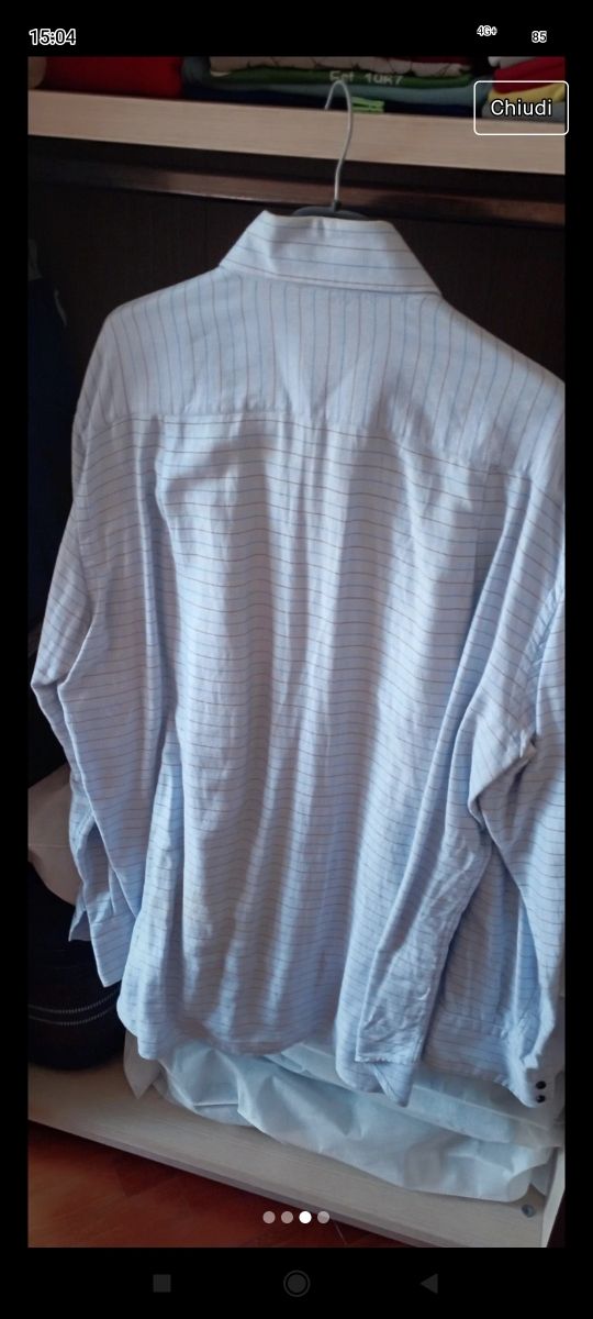 Camicia uomo maniche lunghe