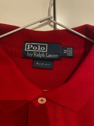 Polo de Ralph Lauren talla M rojo