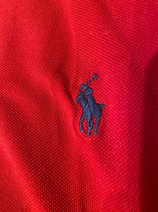 Polo de Ralph Lauren talla M rojo