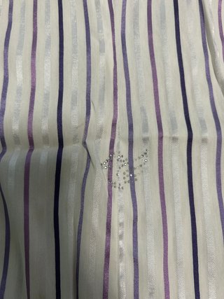 Camicia da donna a righe a maniche corte