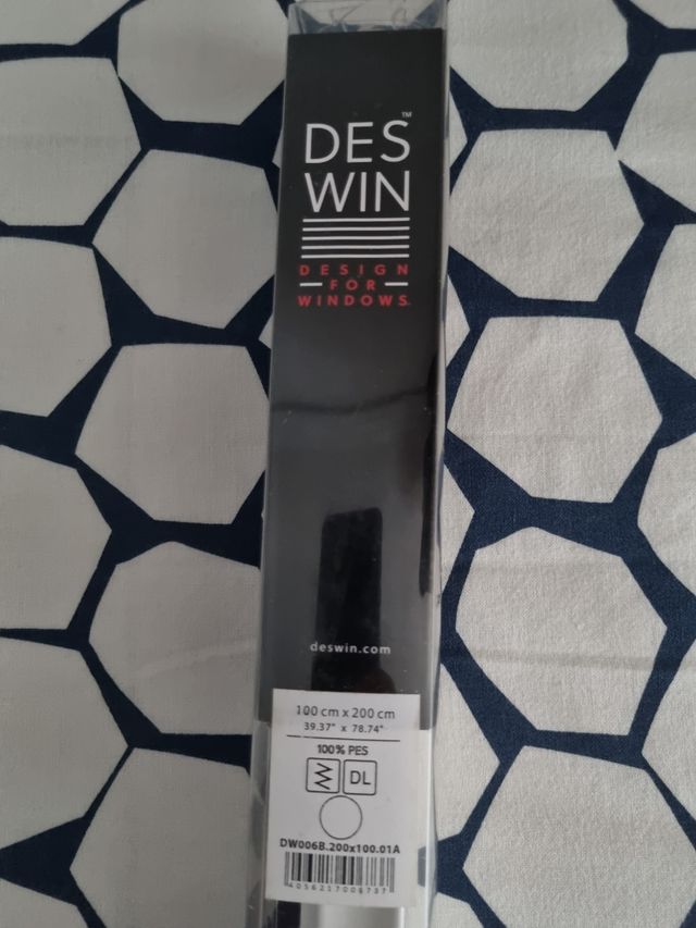 Estor blanco 100x200cm