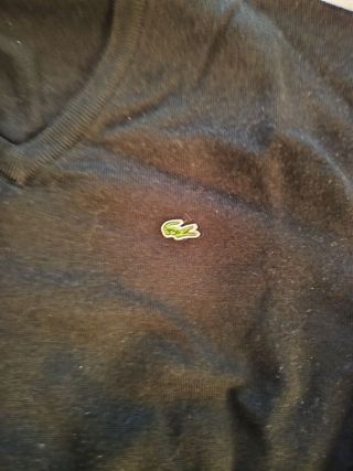 Jersey Lacoste XL negro