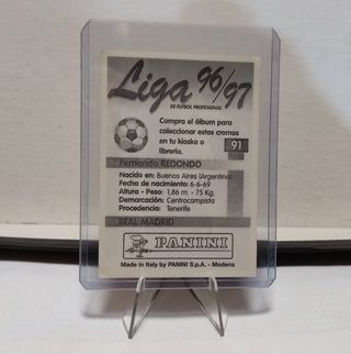 Cromo Redondo Real Madrid 96-97