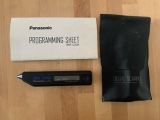 Digital Scanner Panasonic Bar Code Reader Programm