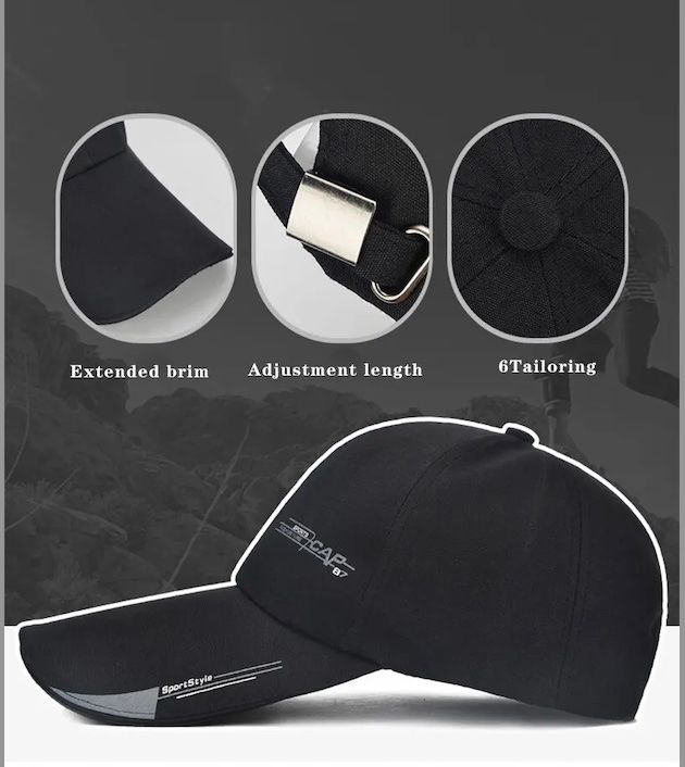 Gorra de béisbol, gorra deportiva, sombrero de Sol