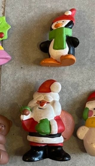 Lotto 2 Figure Pvc Startoys Christmas E Pinguino