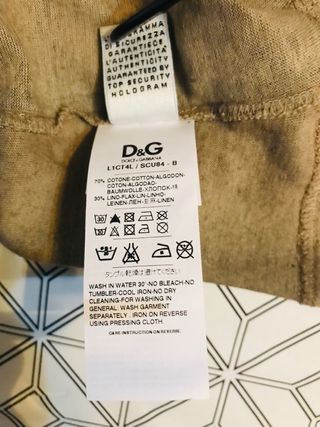 D&G T-Shirt bambini 3/6 mesi