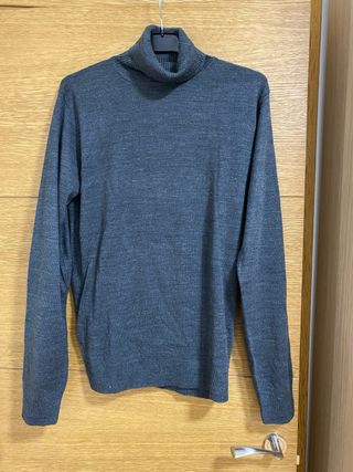 Jersey de cuello hombre Pull & Bear, talla L