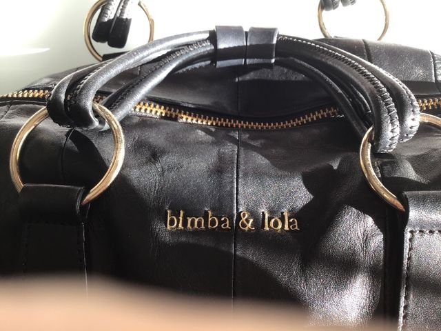 bolso piel bimba y lola