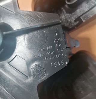 Audi A4 b8 2007 pedales y reposa pie.