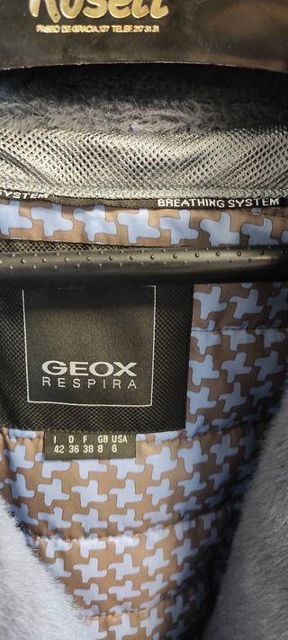 Chaquetón pelo mujer Geox talla 40