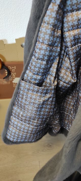Chaquetón pelo mujer Geox talla 40